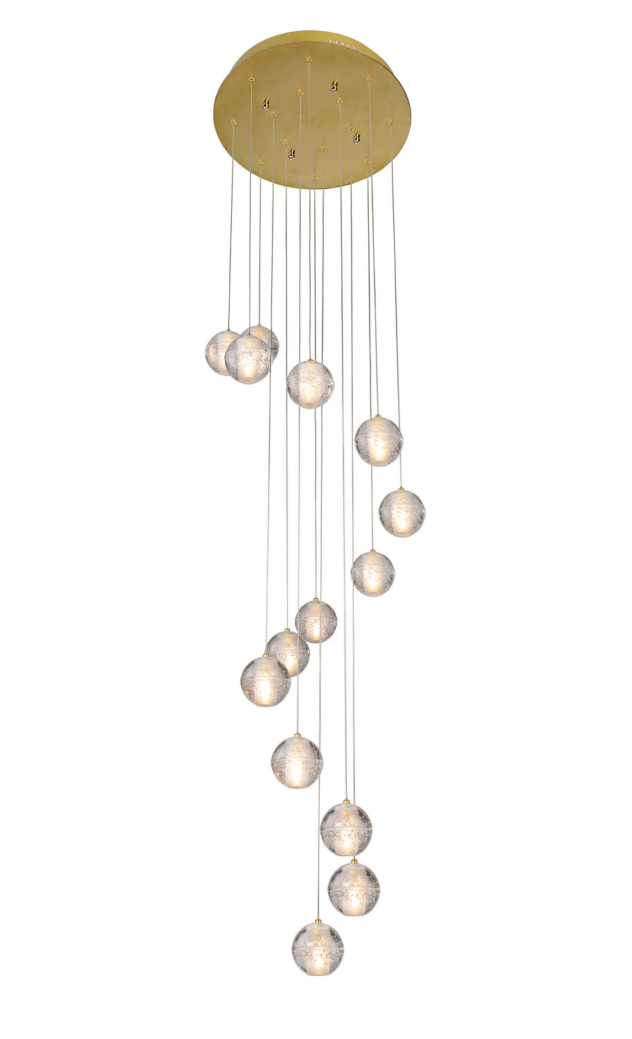 Bethel International SY06C19G Chandelier Light - Gold