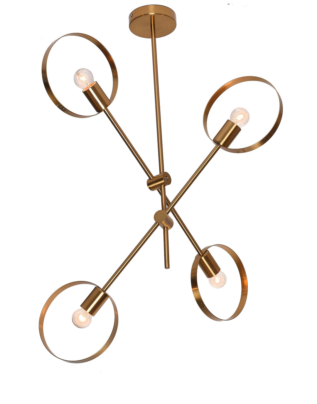 Bethel International TR69C24BR Chandelier Light - Brushed Bronze