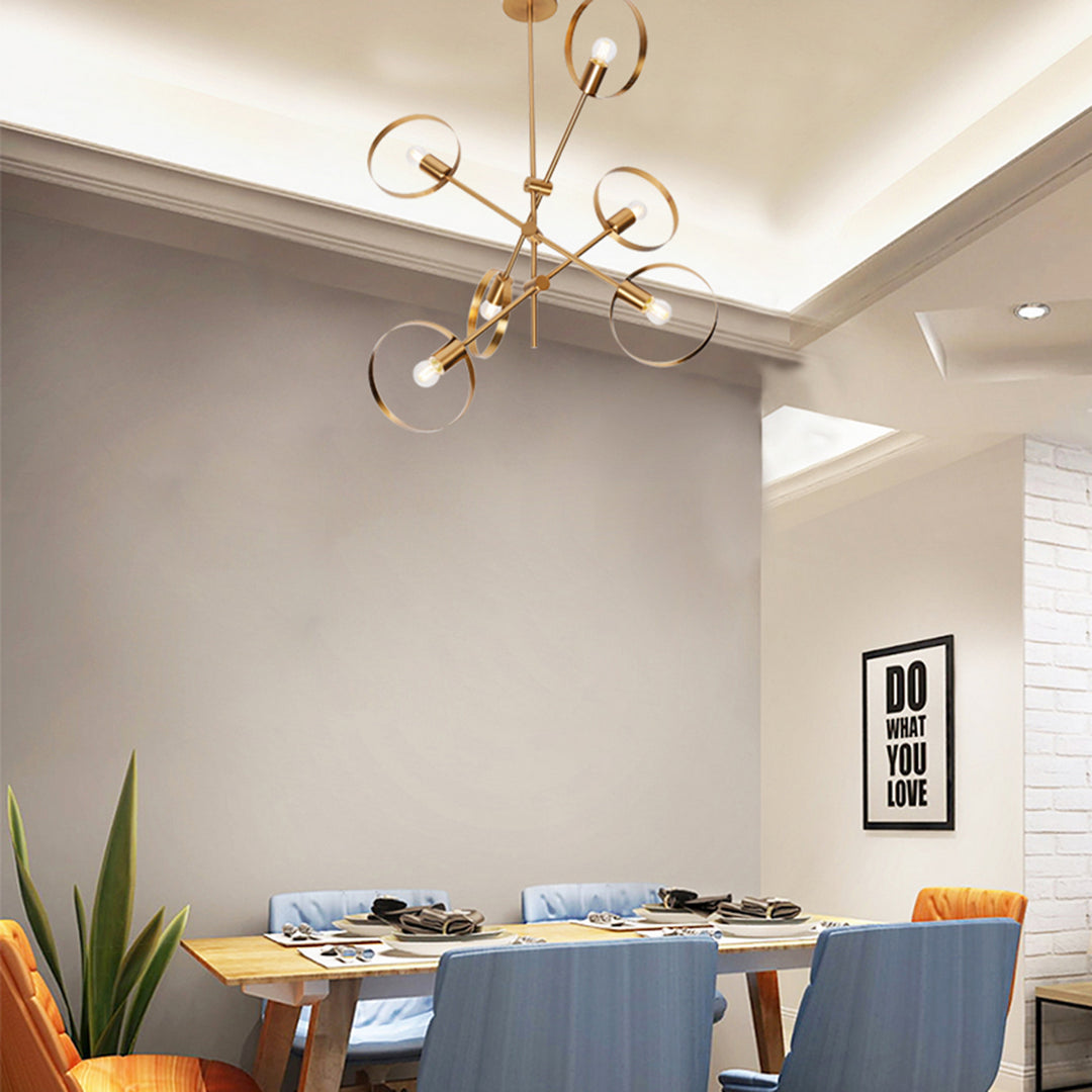Bethel International TR70C24BR Chandelier Light - Brushed Bronze