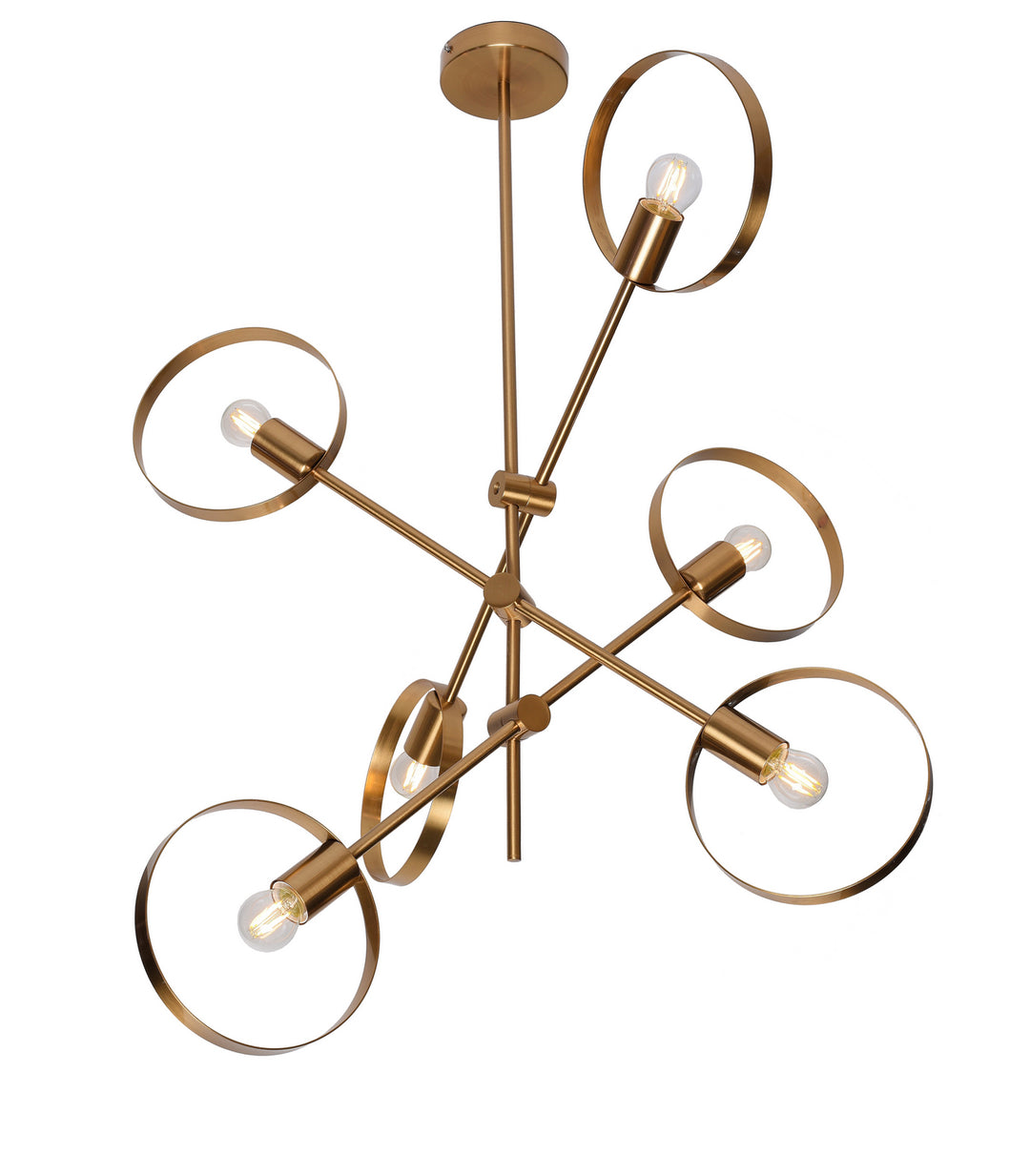 Bethel International TR70C24BR Chandelier Light - Brushed Bronze