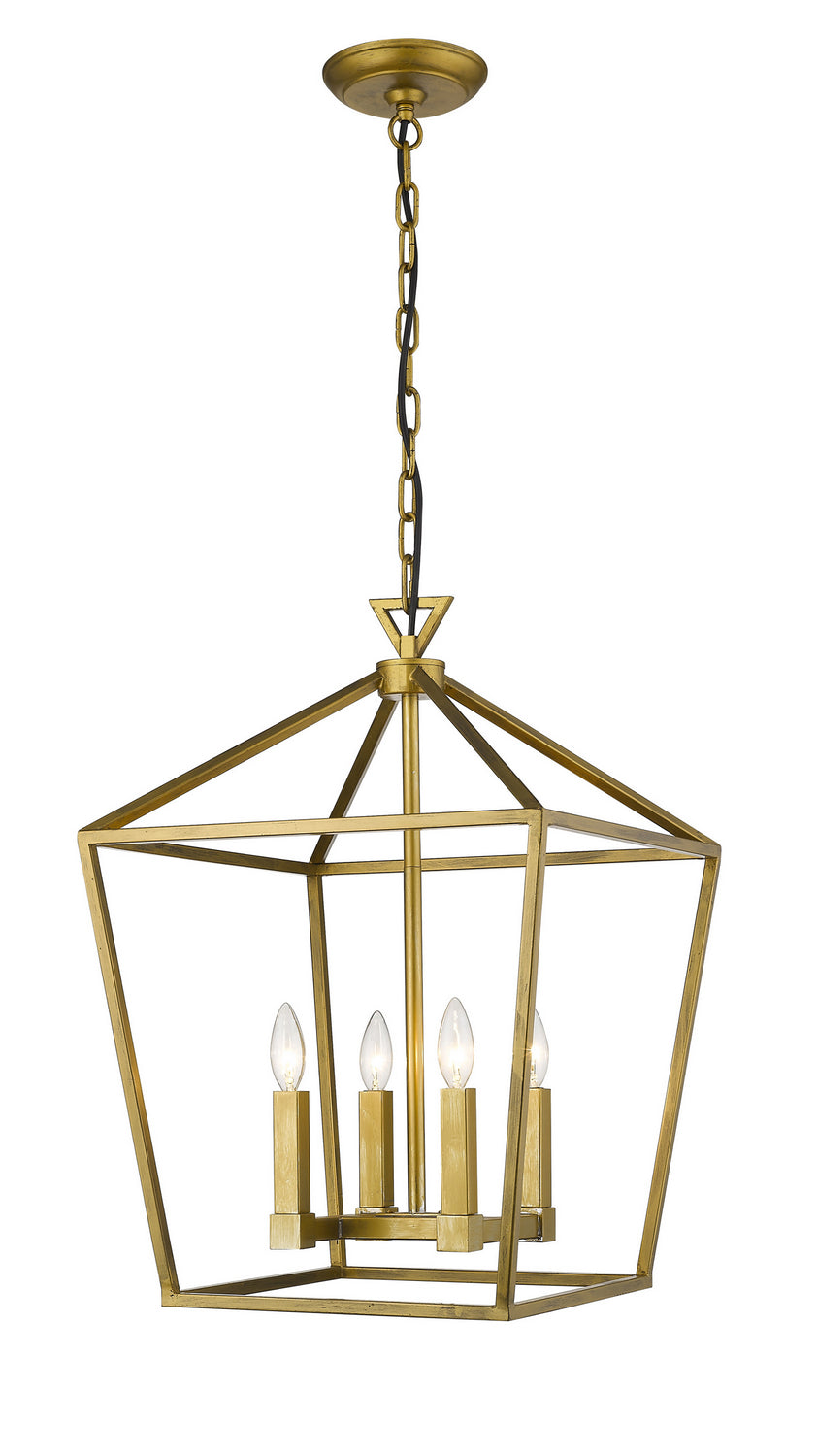 Bethel International YS6217-4PB-GD Pendant Light - Gold