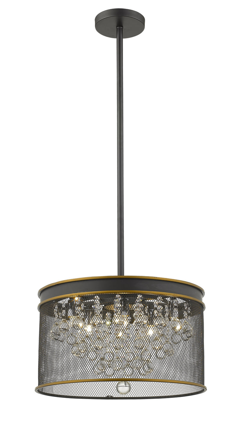 Bethel International YS7800-6PA Chandelier Light - Black