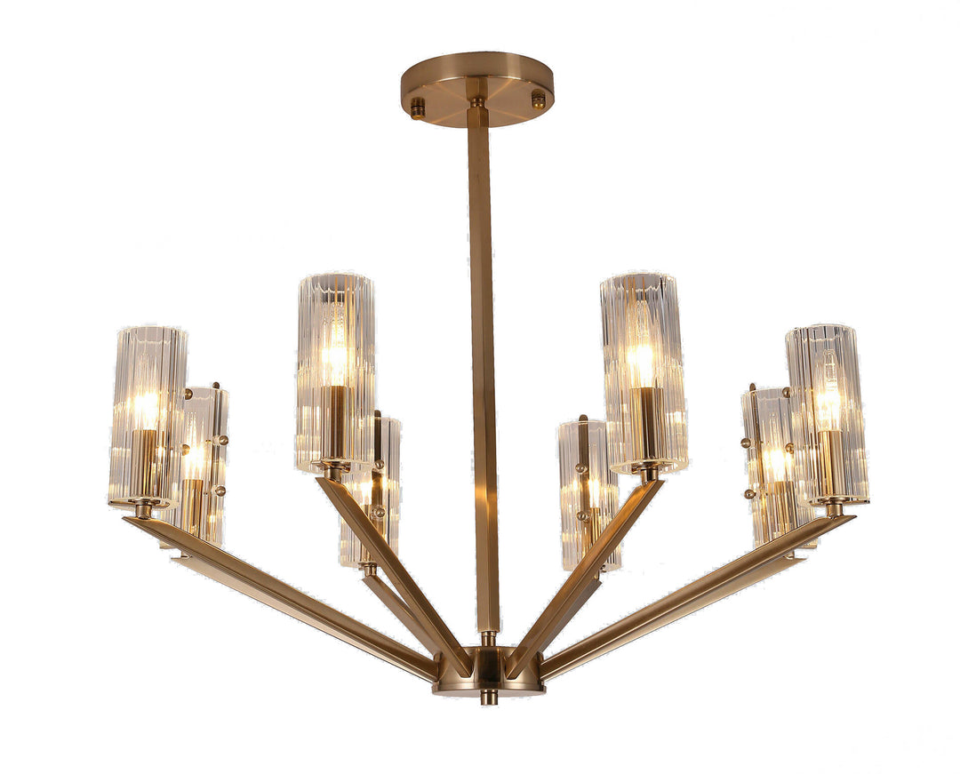 Bethel International ZL30C27CO Chandelier Light - Copper