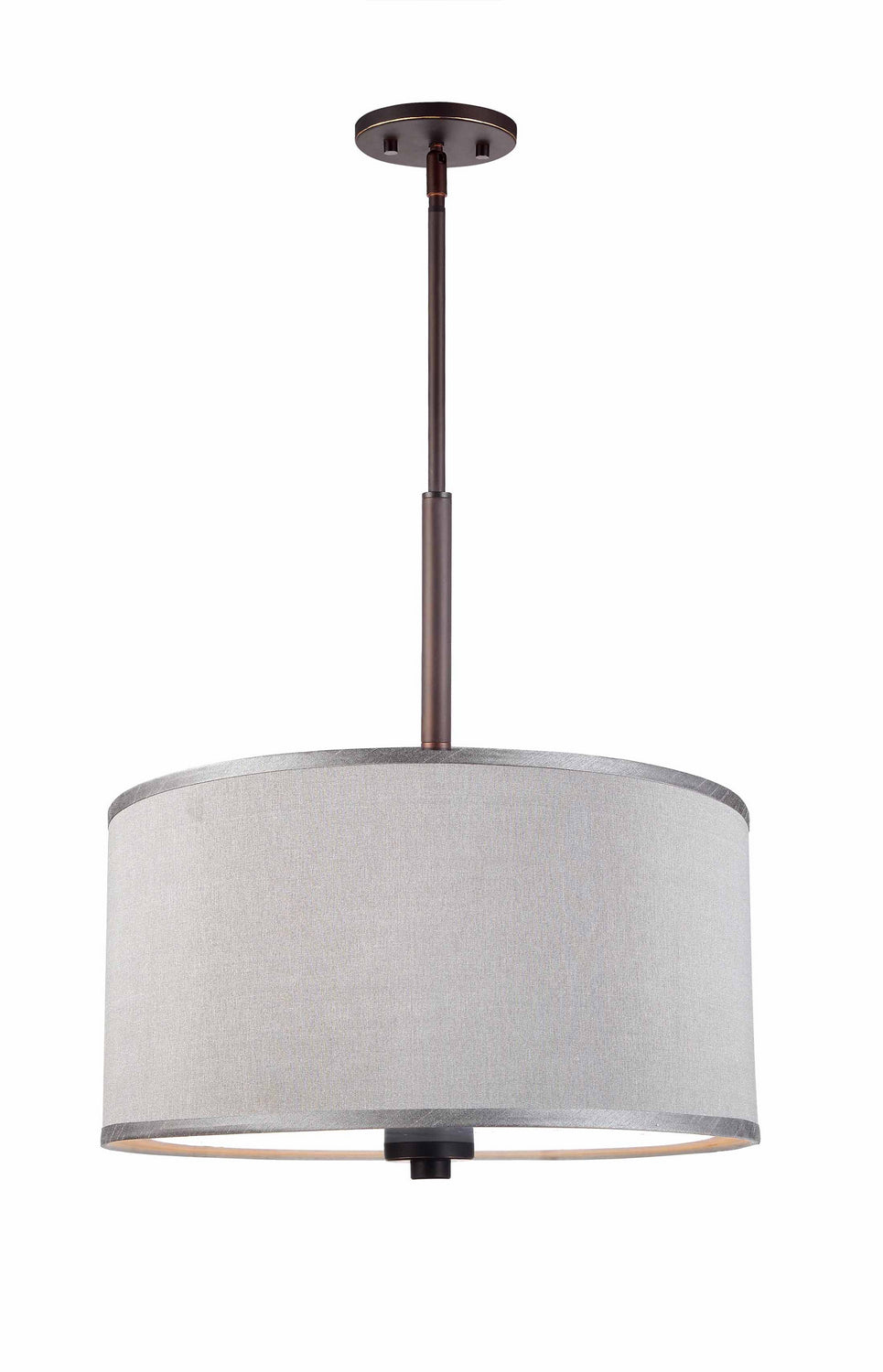 Woodbridge Drum - LED 13420MEBLE-S11802 Pendant Light - Bronze