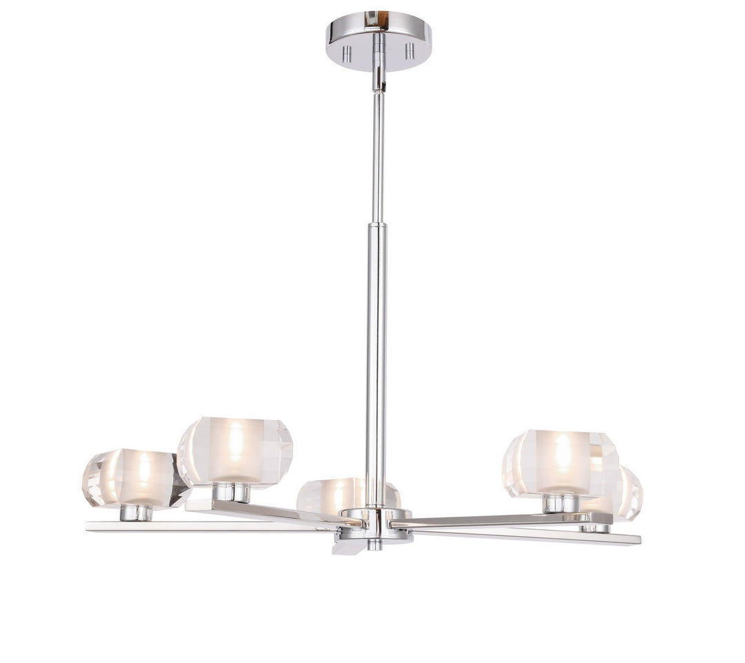 Woodbridge Claudia 17315CHR-C00420 Chandelier Light - Chrome