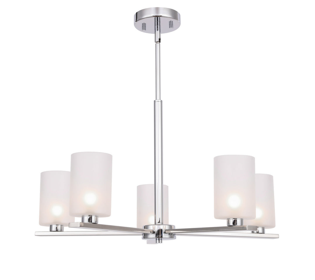 Woodbridge Claudia 17315CHR-C10455 Chandelier Light - Chrome