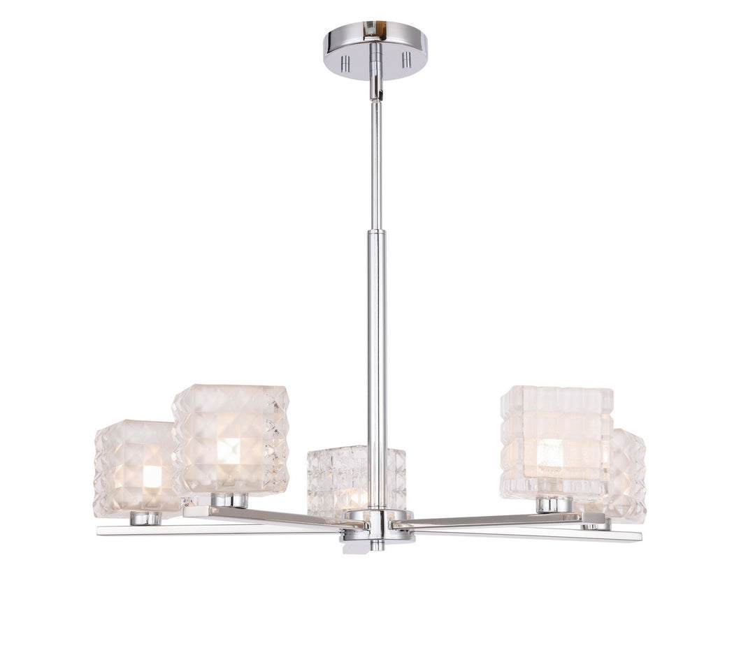 Woodbridge Claudia 17315CHR-C80410 Chandelier Light - Chrome