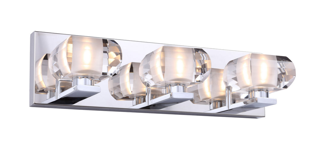 Woodbridge Claudia 17353CHR-C00420 Bath Vanity Light 18 in. wide - Chrome