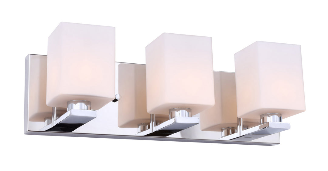 Woodbridge Claudia 17353CHR-C80401 Bath Vanity Light 18 in. wide - Chrome