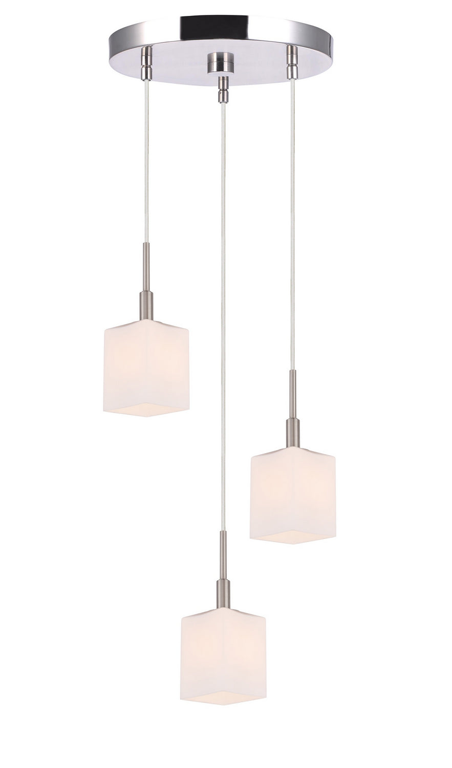 Woodbridge Langston 18424STN-C80401 Pendant Light - Nickel