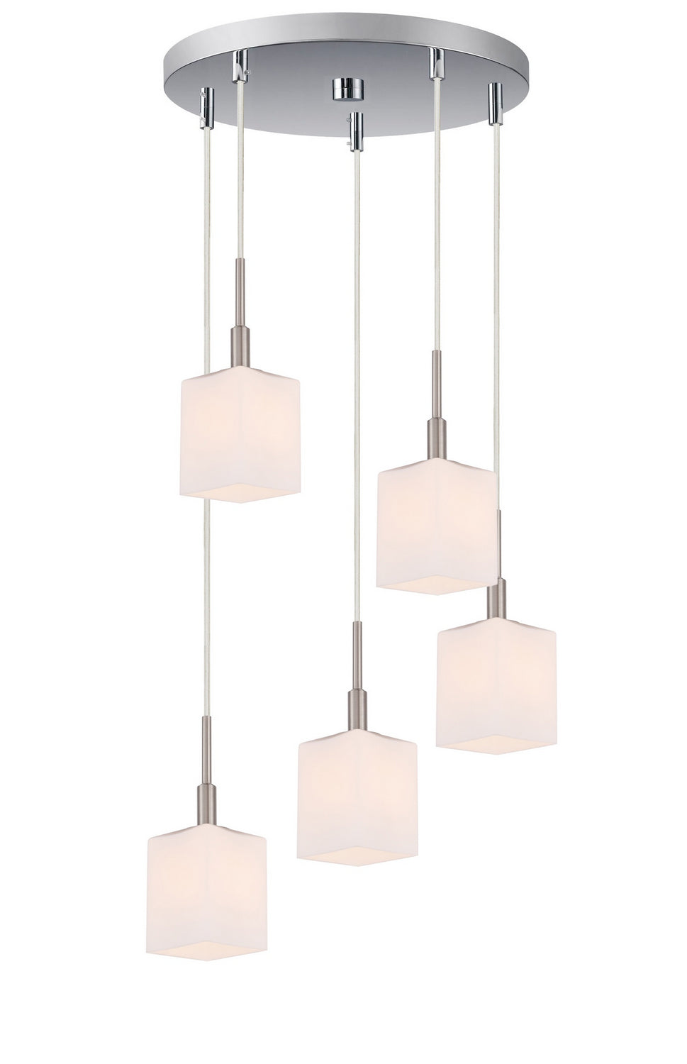 Woodbridge Langston 18425STN-C80401 Pendant Light - Nickel