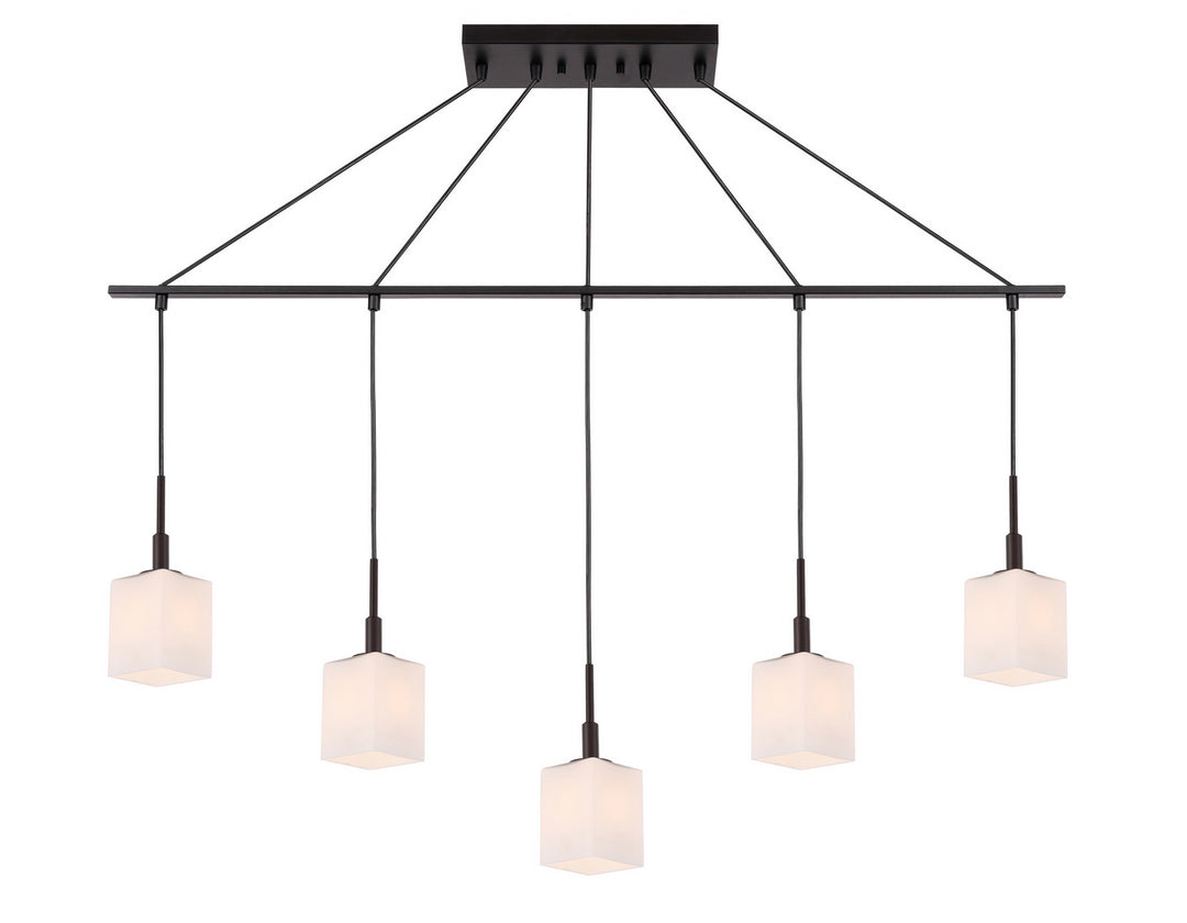 Woodbridge Langston 18429BRZ-C80401 Pendant Light - Bronze/Bronze