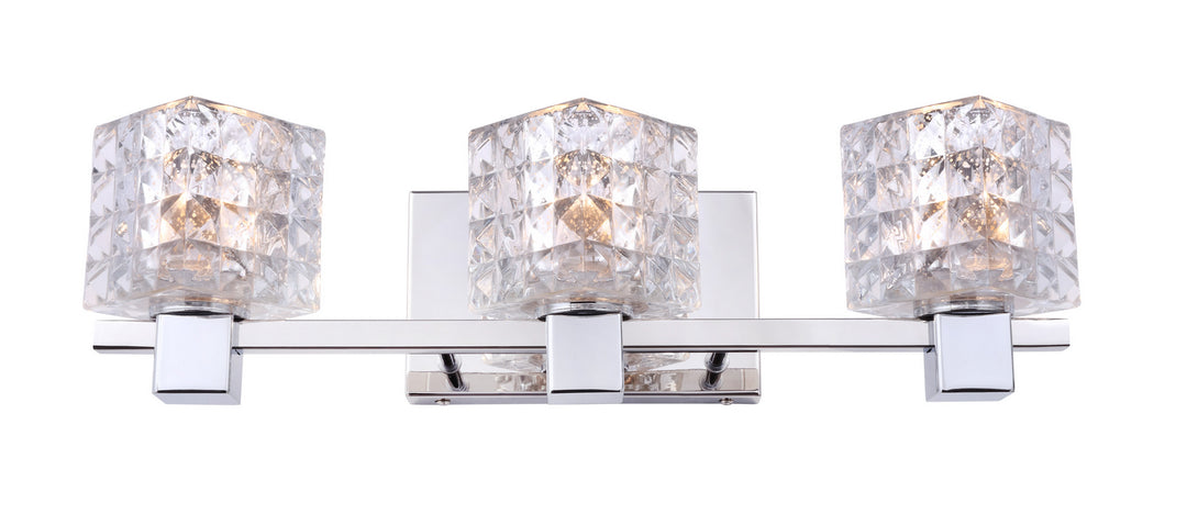 Woodbridge Langston 18453CHR-C80414 Bath Vanity Light 20 in. wide - Chrome