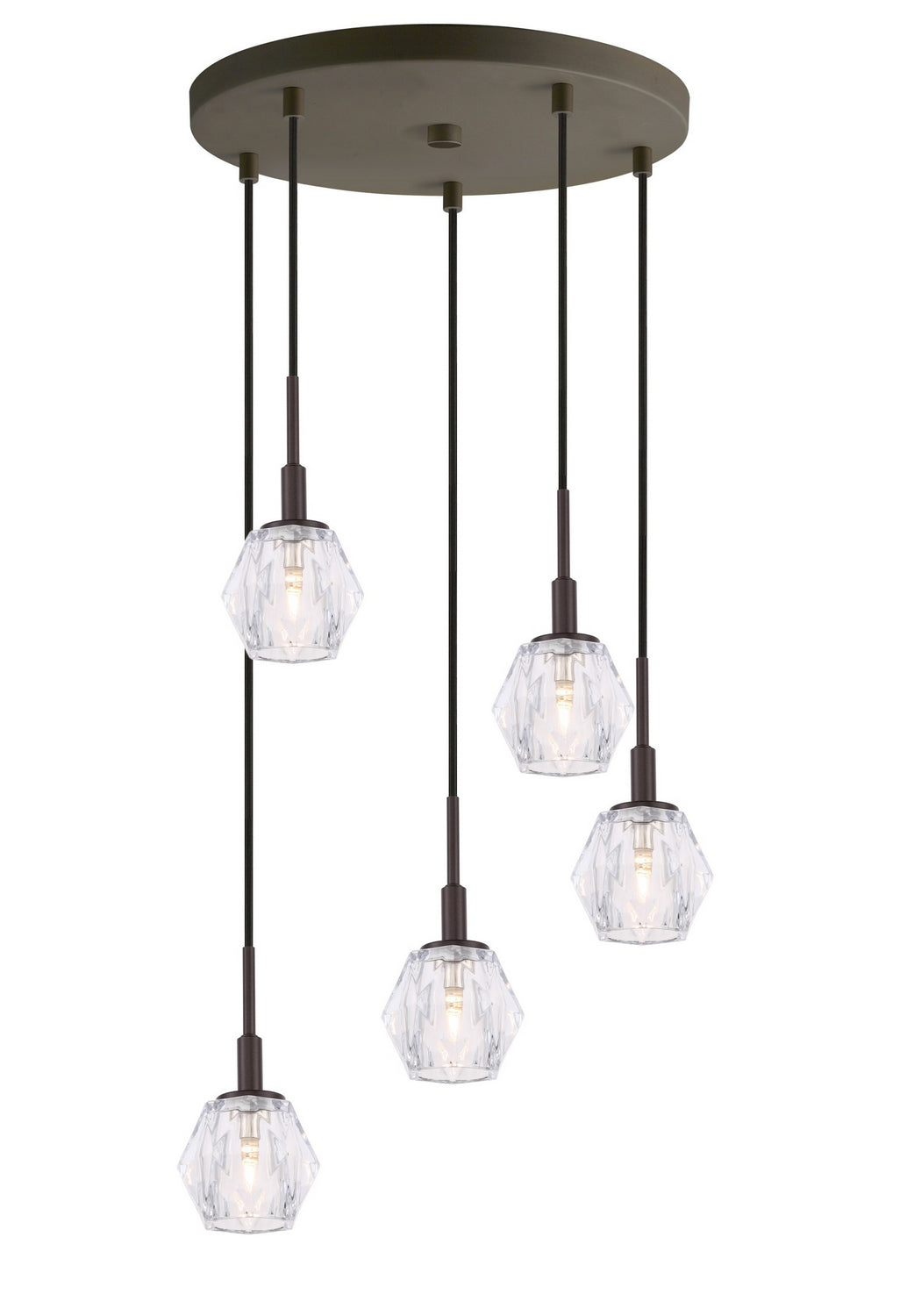 Woodbridge Jewel 18525BRZ-C30410 Pendant Light - Bronze