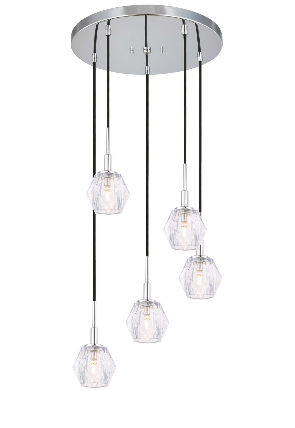 Woodbridge Jewel 18525CHR-C30410 Pendant Light - Chrome