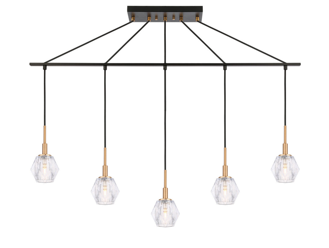 Woodbridge Jewel 18529CBZ-C30410 Pendant Light - Brass/ Bronze