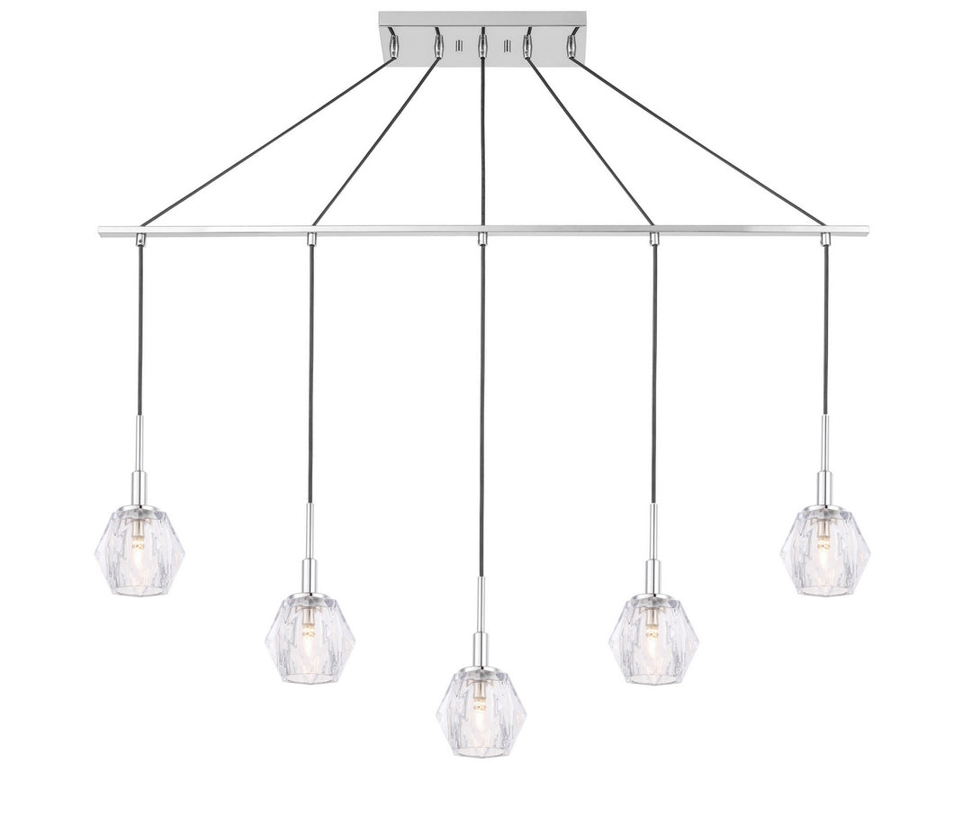 Woodbridge Jewel 18529CHR-C30410 Pendant Light - Chrome/ Chrome