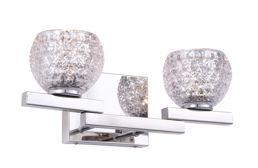 Woodbridge Jewel 18552CHR-C00514 Bath Vanity Light 15 in. wide - Chrome