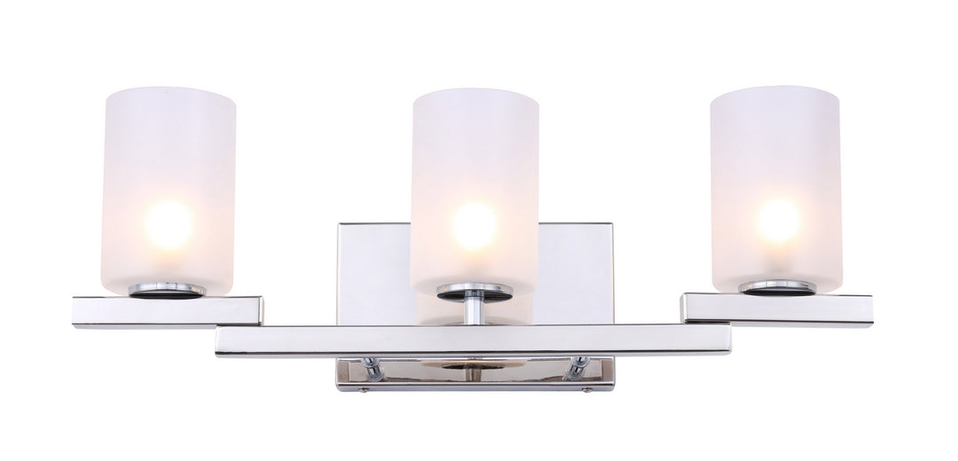 Woodbridge Jewel 18553CHR-C10455 Bath Vanity Light 21 in. wide - Chrome