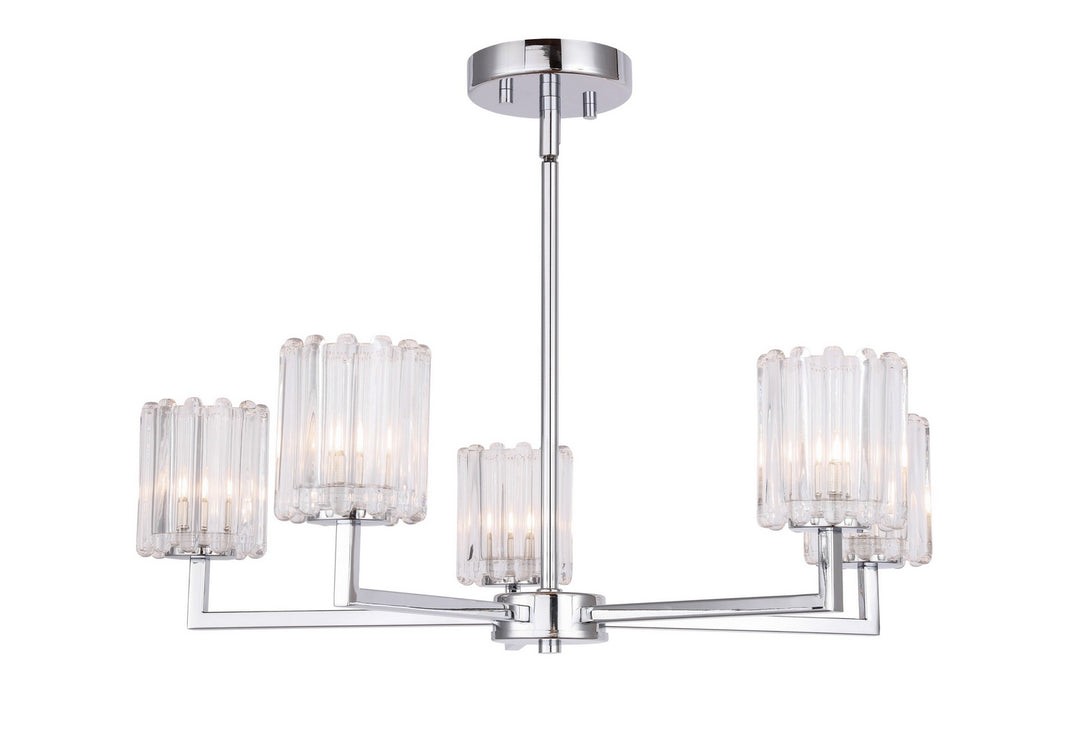 Woodbridge Candice 18615CHR-C10490 Chandelier Light - Chrome