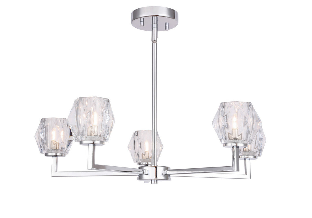 Woodbridge Candice 18615CHR-C30410 Chandelier Light - Chrome