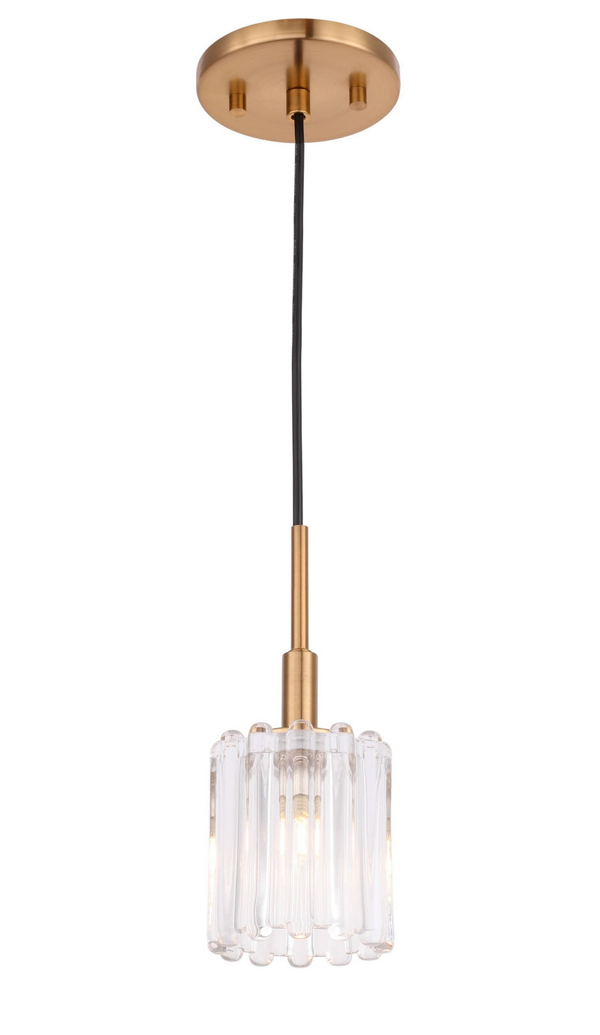 Woodbridge Candice 18623CBR-C10490 Pendant Light - Brass