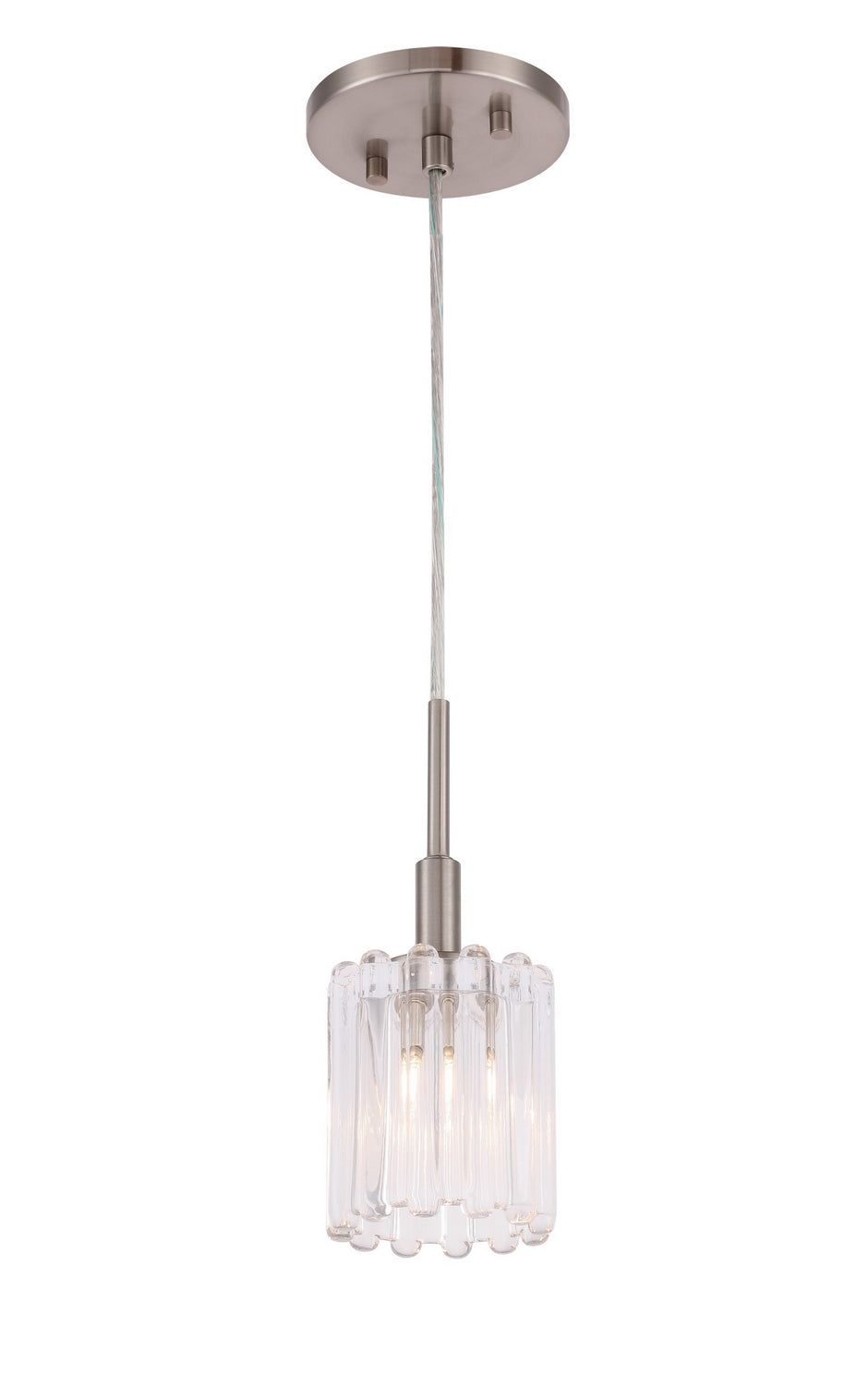 Woodbridge Candice 18623STN-C10490 Pendant Light - Nickel