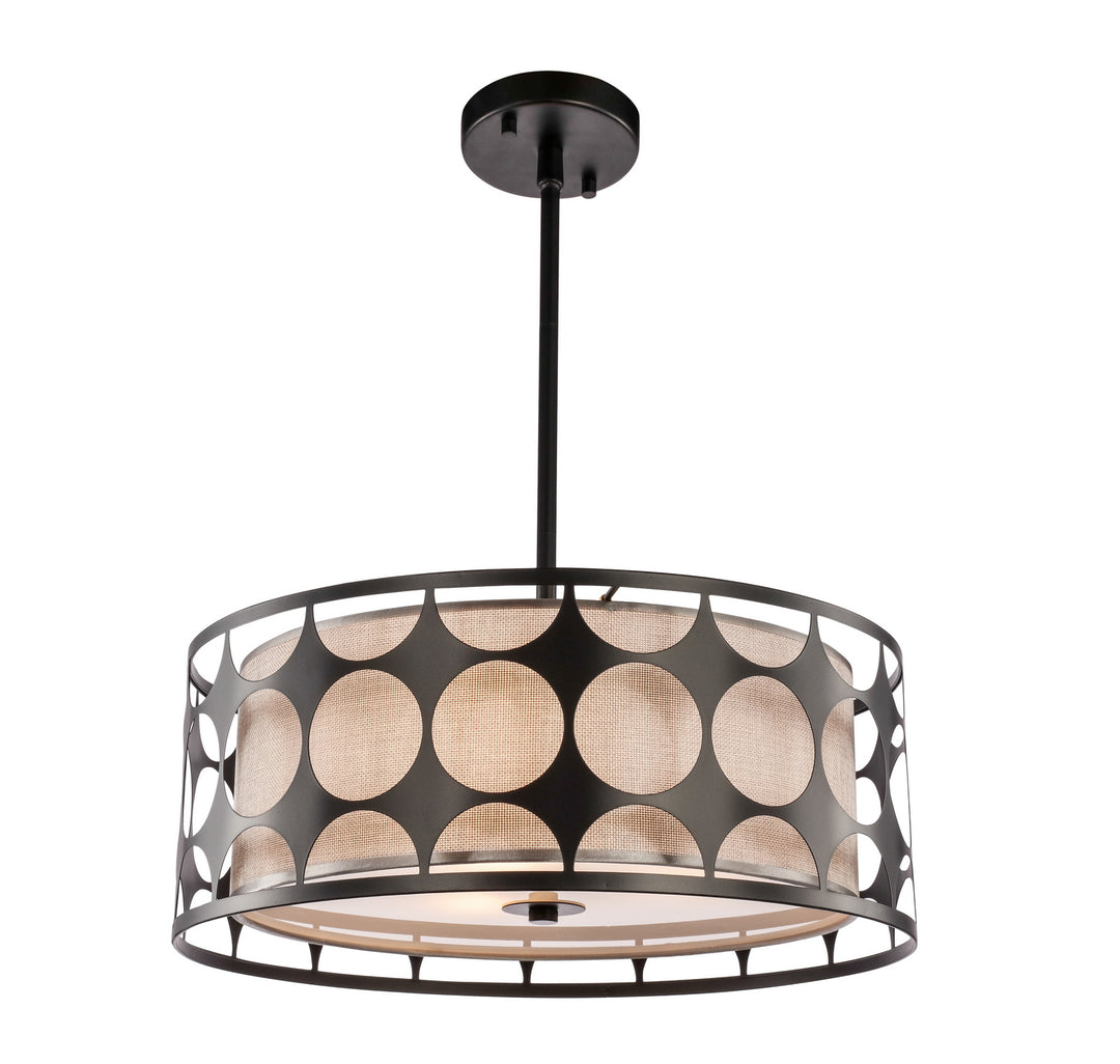 Woodbridge Fleming 19920BLK Pendant Light - Black