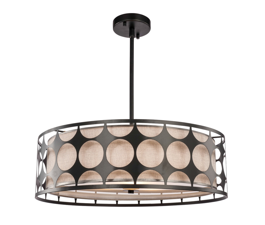 Woodbridge Fleming 19922BLK Pendant Light - Black