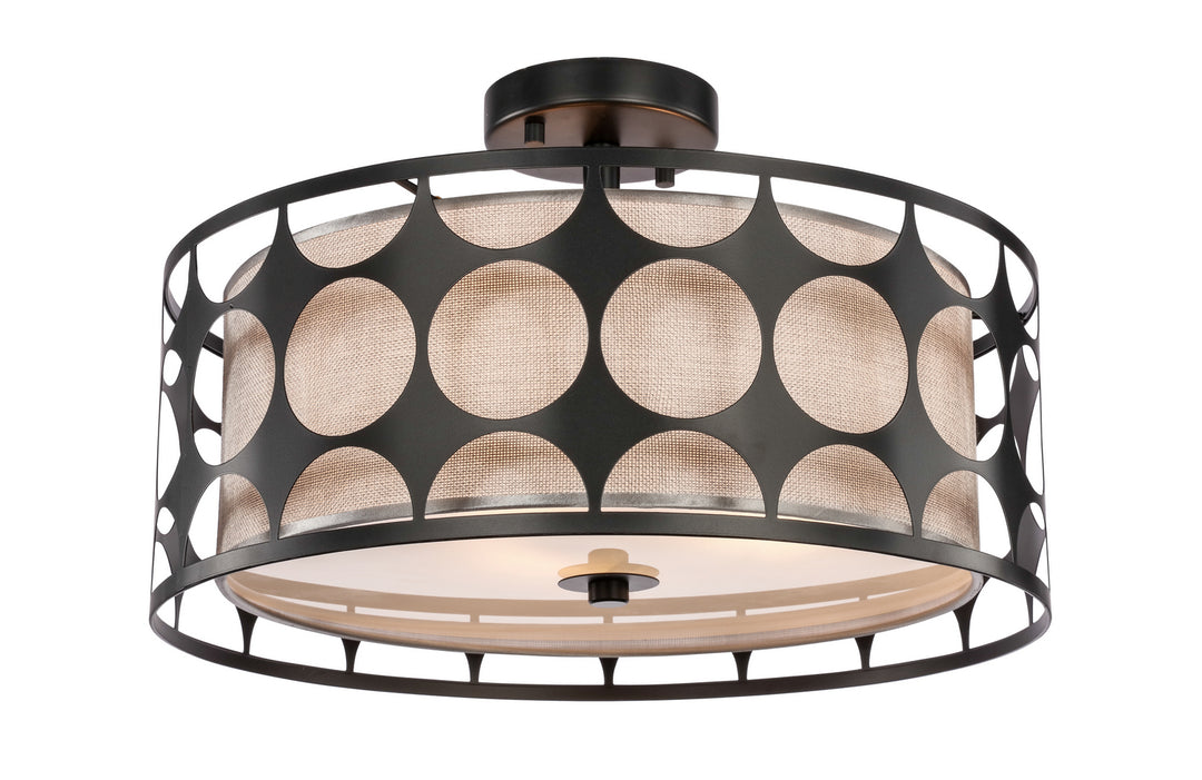Woodbridge Fleming 19935BLK Ceiling Light - Black