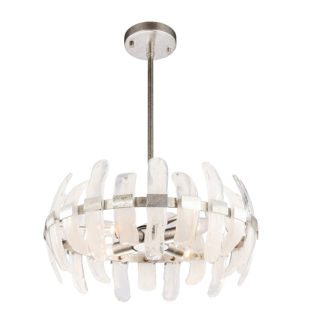 Woodbridge Vinchenzo 20020ASL Chandelier Light - Aged Silver