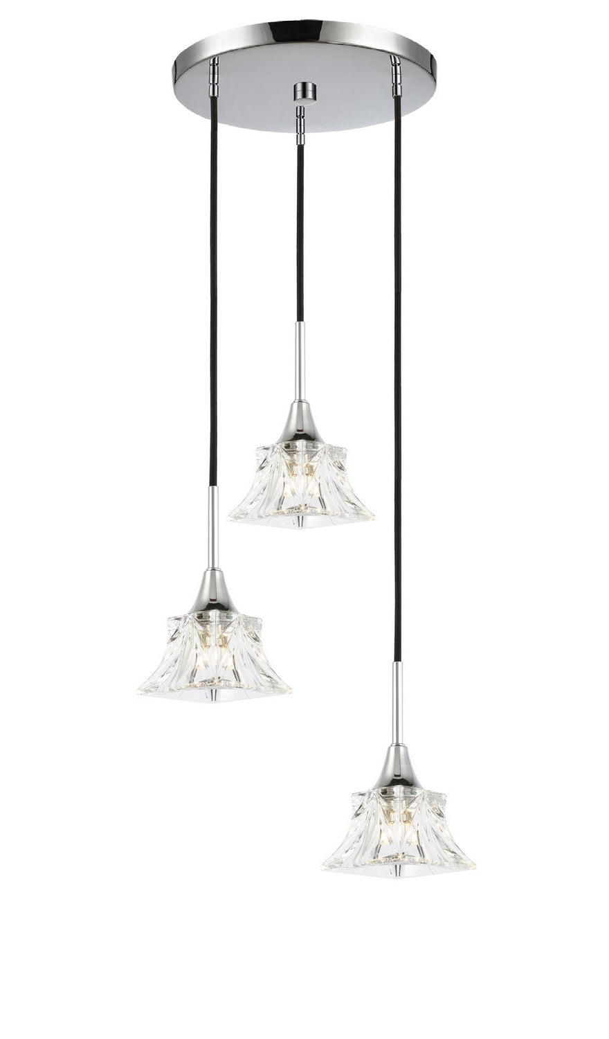 Woodbridge Christina 20421CHR-C80480 Pendant Light - Chrome/ Chrome