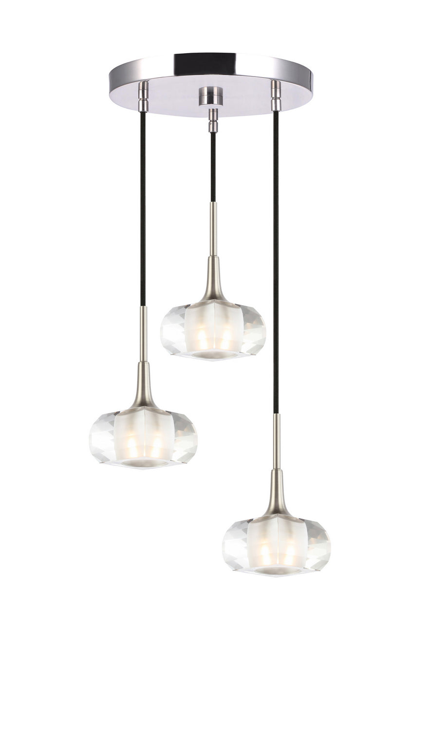 Woodbridge Christina 20424STN-C00420 Pendant Light - Nickel/ Nickel