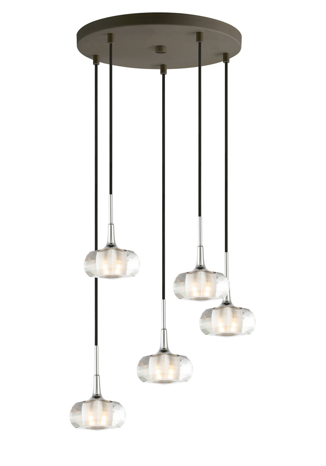 Woodbridge Christina 20425CHZ-C00420 Pendant Light - Chrome/ Bronze