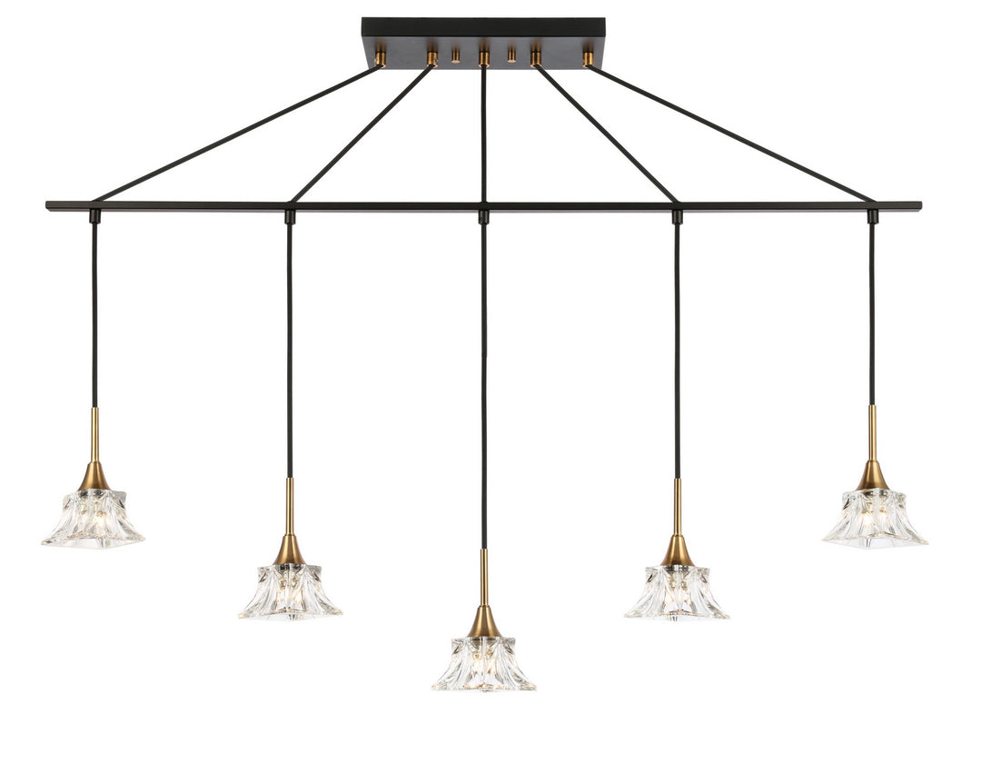 Woodbridge Christina 20427CBZ-C80480 Pendant Light - Brass/ Bronze