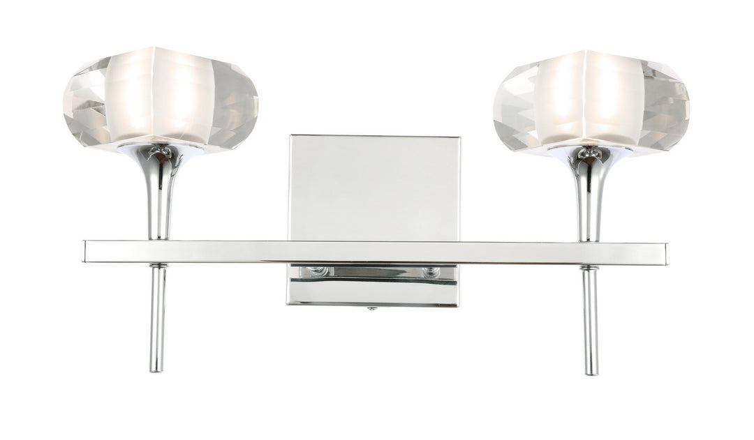 Woodbridge Christina 20452CHR-C00420 Bath Vanity Light 15 in. wide - Chrome