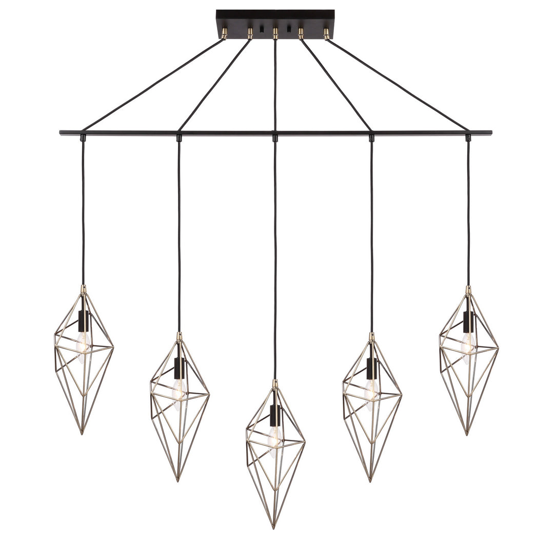 Woodbridge Lanning 20729ABK-DBZ Pendant Light - Antique Brass/ Bronze