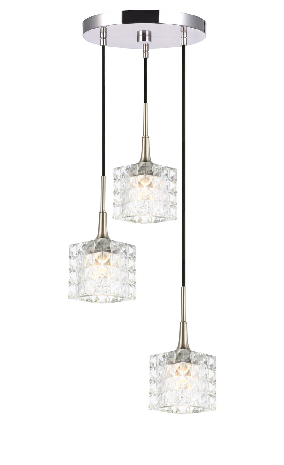 Woodbridge Bristol 20824STN-C80410 Pendant Light - Nickel