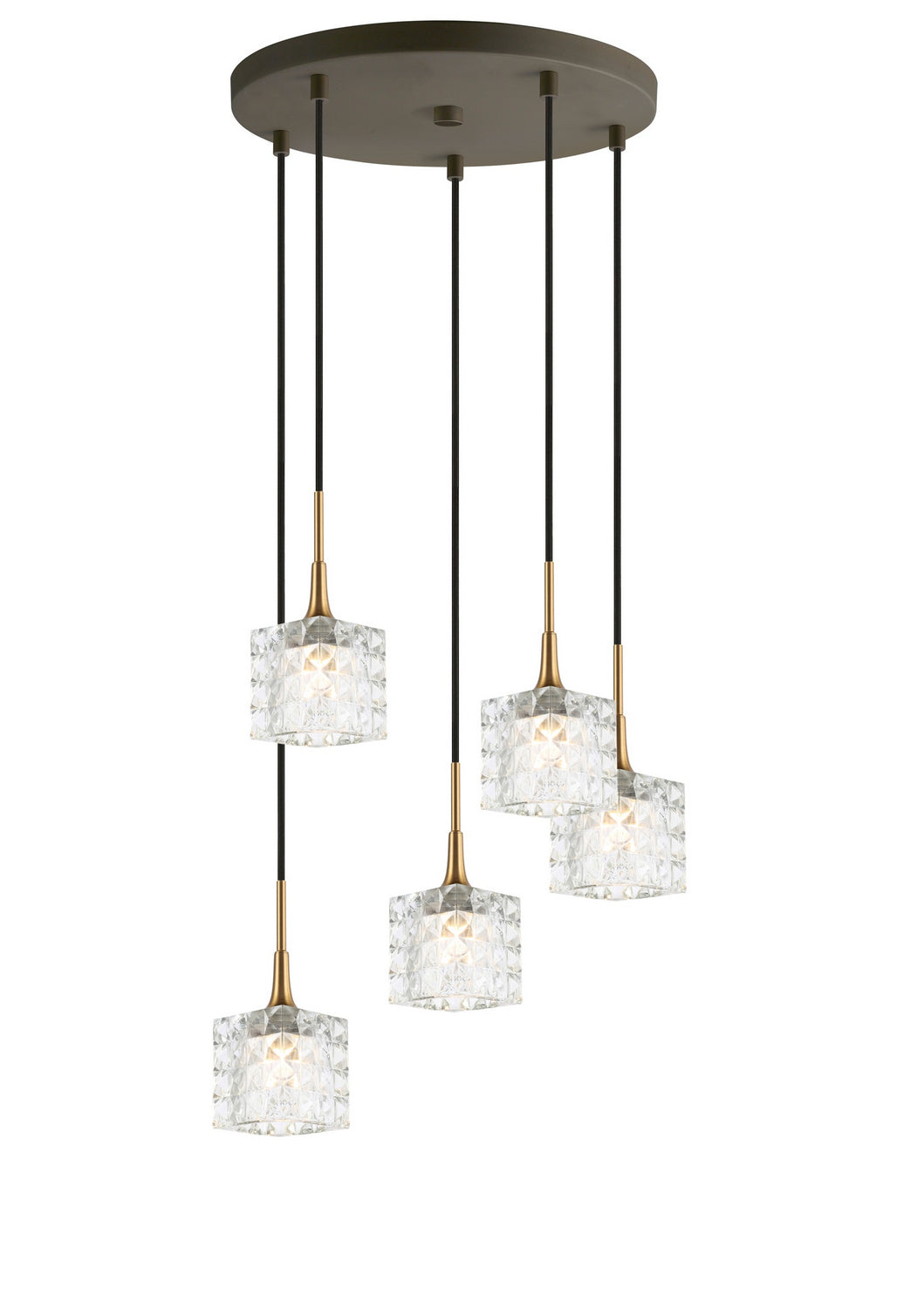 Woodbridge Bristol 20825CBZ-C80410 Pendant Light - Brass/ Bronze