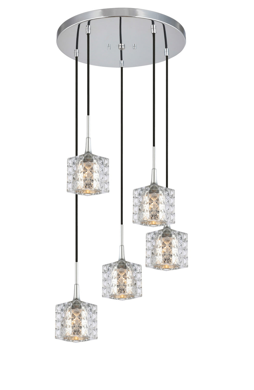 Woodbridge Bristol 20825CHR-C80414 Pendant Light - Chrome