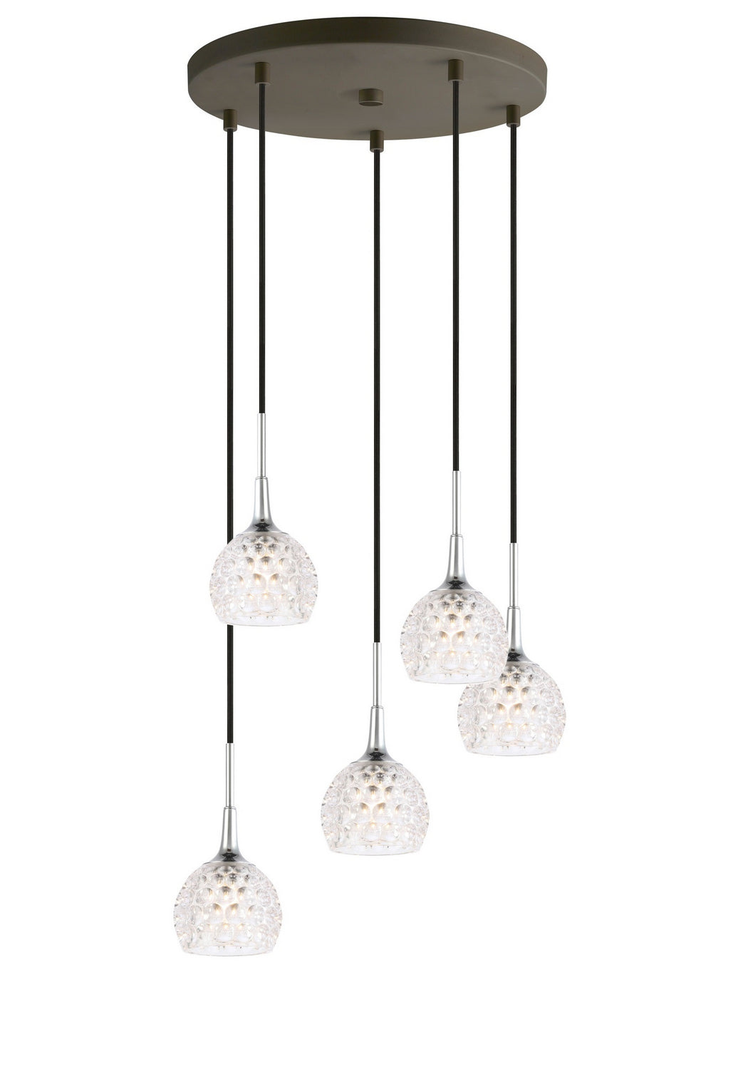 Woodbridge Bristol 20825CHZ-C00510 Pendant Light - Chrome/ Bronze