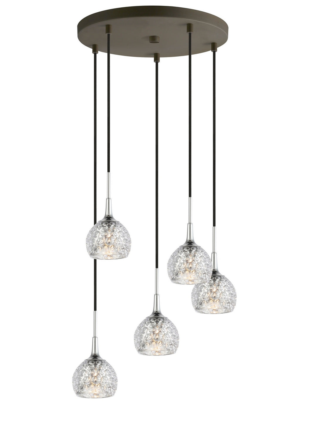 Woodbridge Bristol 20825CHZ-C00514 Pendant Light - Chrome/ Bronze