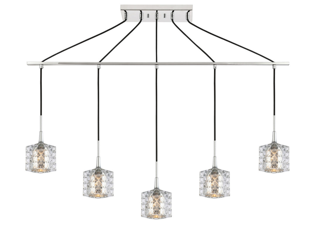 Woodbridge Bristol 20829CHR-C80414 Pendant Light - Chrome/ Chrome