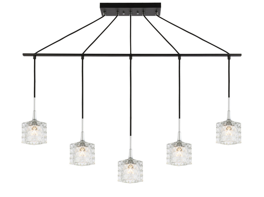 Woodbridge Bristol 20829CHZ-C80410 Pendant Light - Chrome/ Bronze