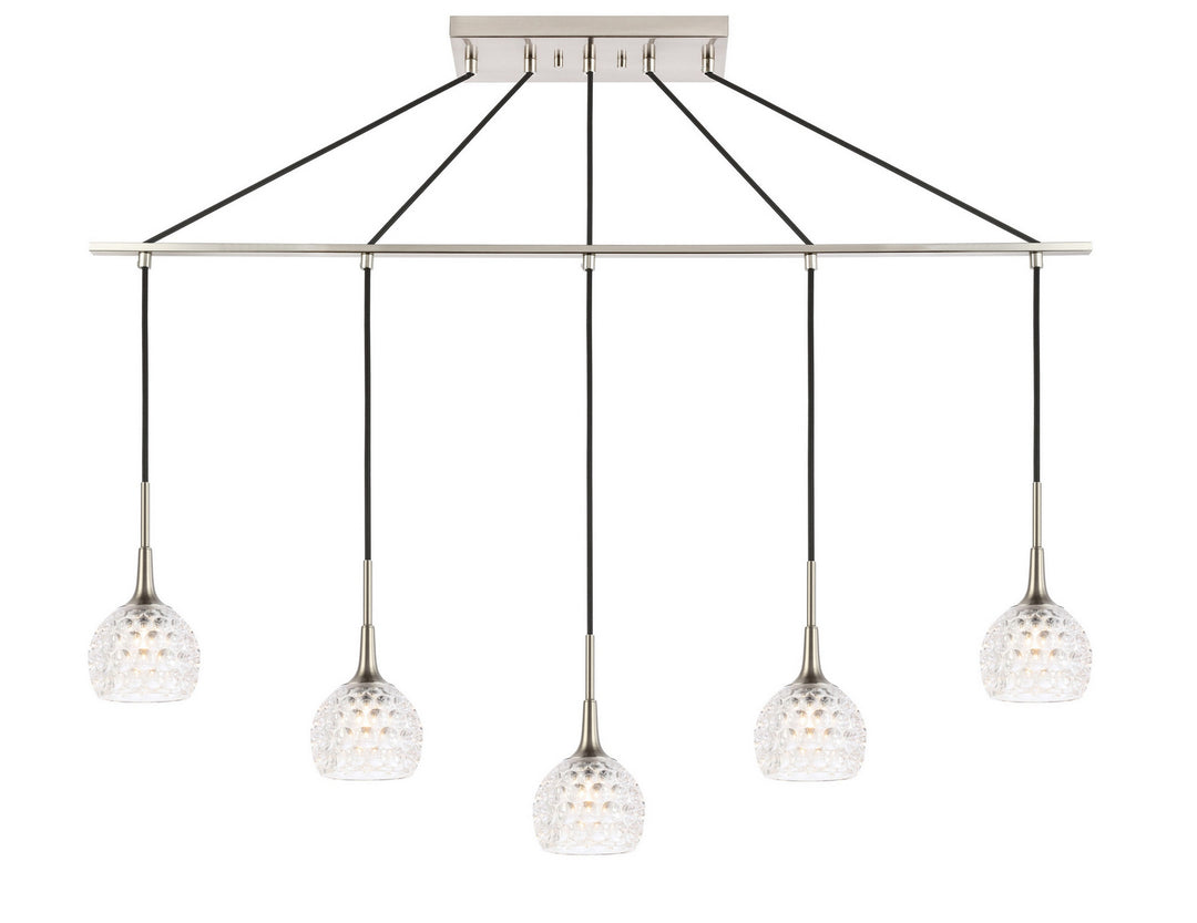 Woodbridge Bristol 20829STN-C00510 Pendant Light - Nickel/ Nickel