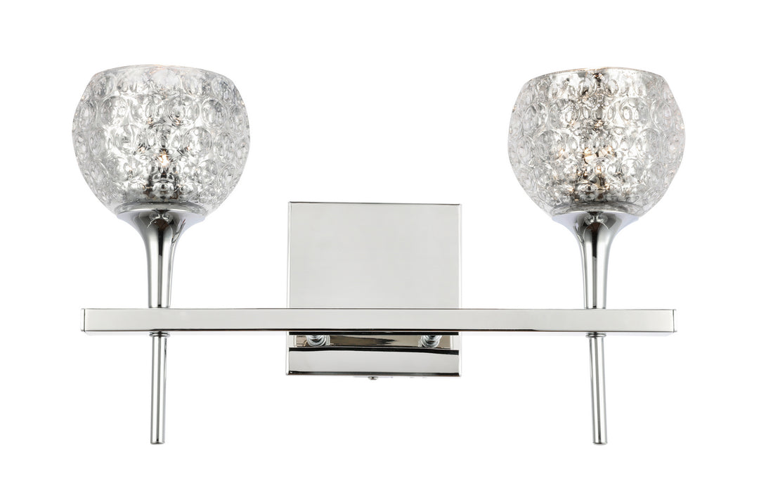 Woodbridge Bristol 20852CHR-C00514 Bath Vanity Light 15 in. wide - Chrome