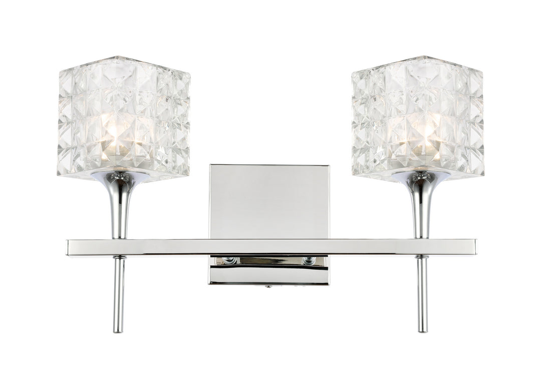 Woodbridge Bristol 20852CHR-C80410 Bath Vanity Light 15 in. wide - Chrome