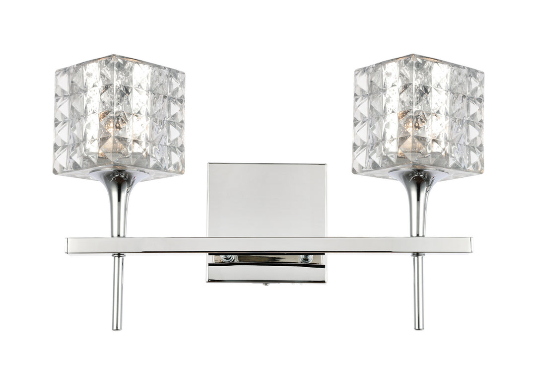 Woodbridge Bristol 20852CHR-C80414 Bath Vanity Light 15 in. wide - Chrome