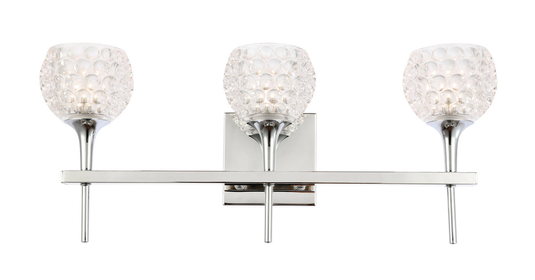 Woodbridge Bristol 20853CHR-C00510 Bath Vanity Light 21 in. wide - Chrome