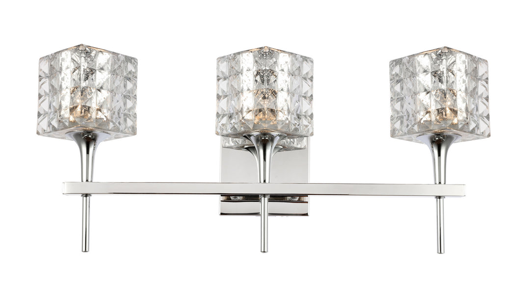 Woodbridge Bristol 20853CHR-C80414 Bath Vanity Light 21 in. wide - Chrome